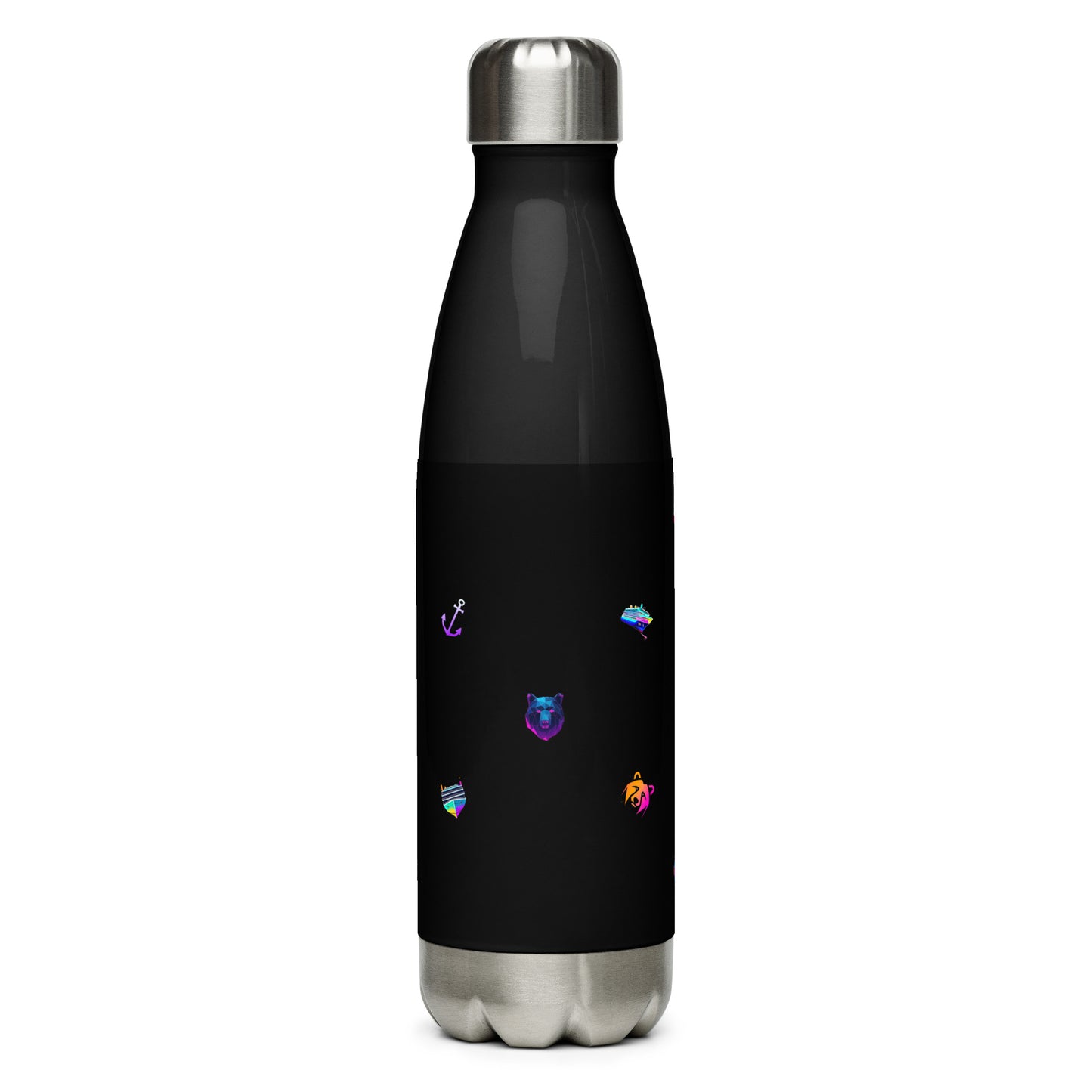 Cruising Bears Stainless Steel Water Bottle