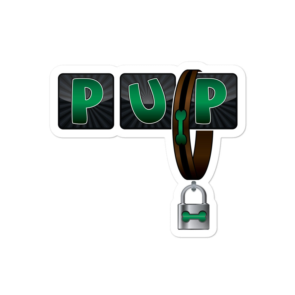 PUP - Green Sticker