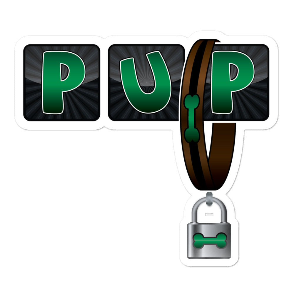 PUP - Green Sticker