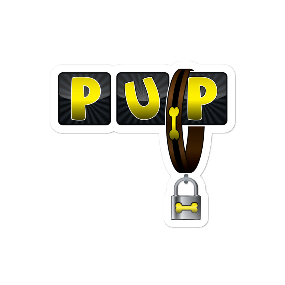 PUP - Yellow Sticker