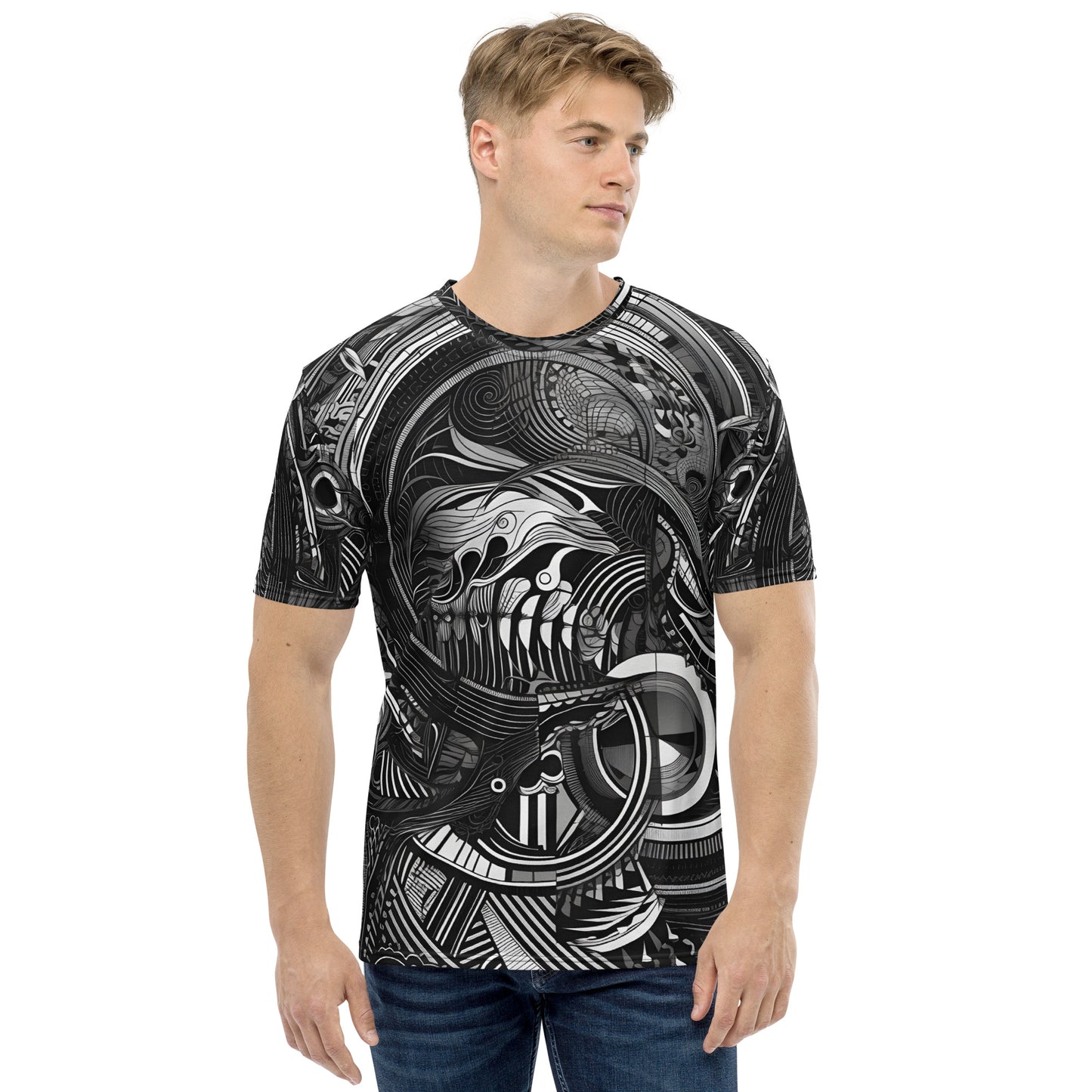 BnW Escher 2 Men's t-shirt