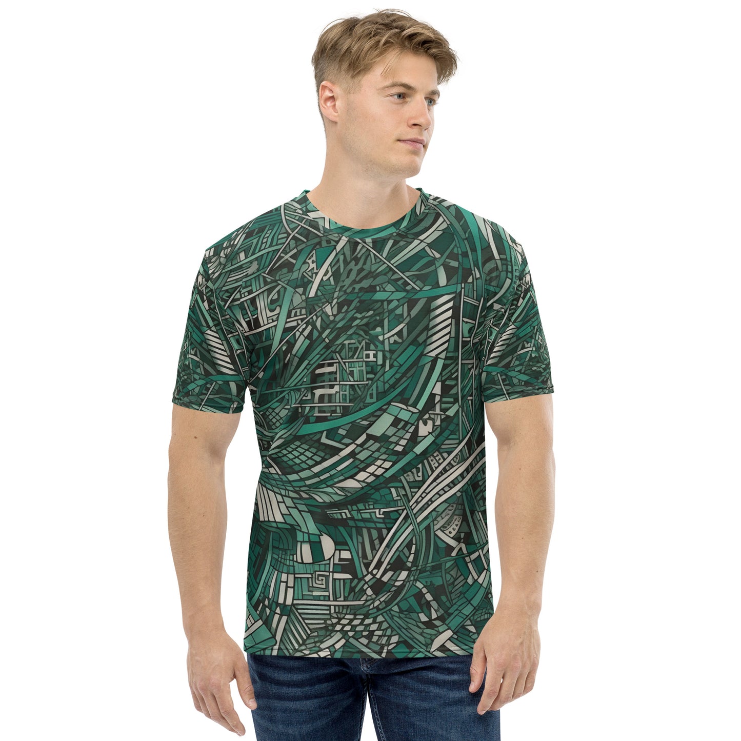 Emerald Escher 2 Men's t-shirt