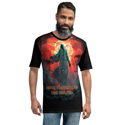 Halloween Reaper Party Men's All Over Print T-Shirt