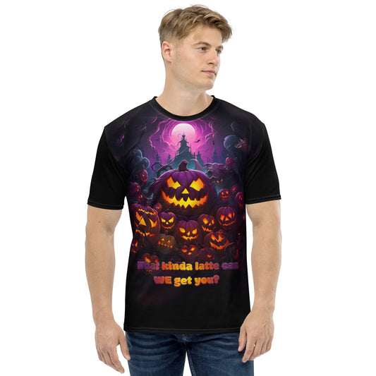 Halloween Pumpkin Spice Men's All Over Print T-Shirt