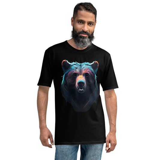 Iridescent Grizzly All Over Print Men's T-Shirt
