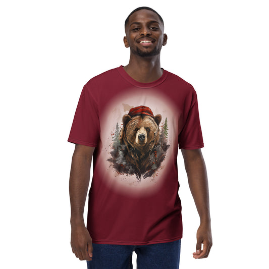Christmas Bear 2 All Over Print Men's t-shirt