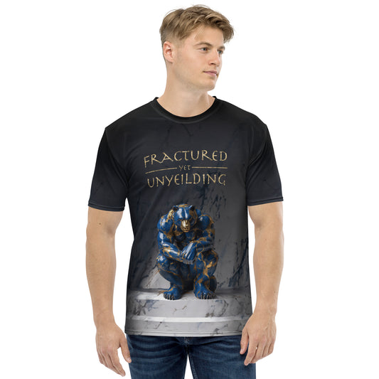 Fractured All Over Print Men's T-Shirt