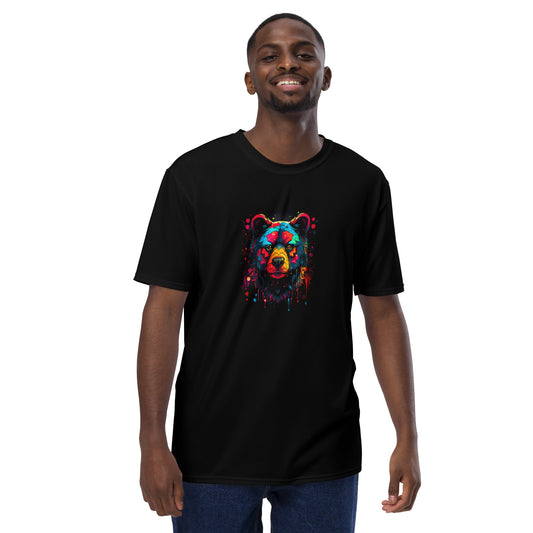 Wearing It Out Bear Men's All Over Print T-Shirt