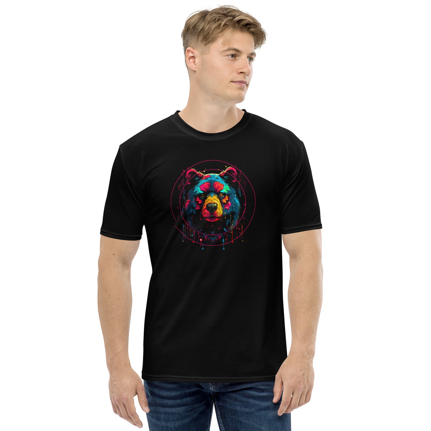 Wearing It Out Bear Logo All Over Print Men's t-shirt