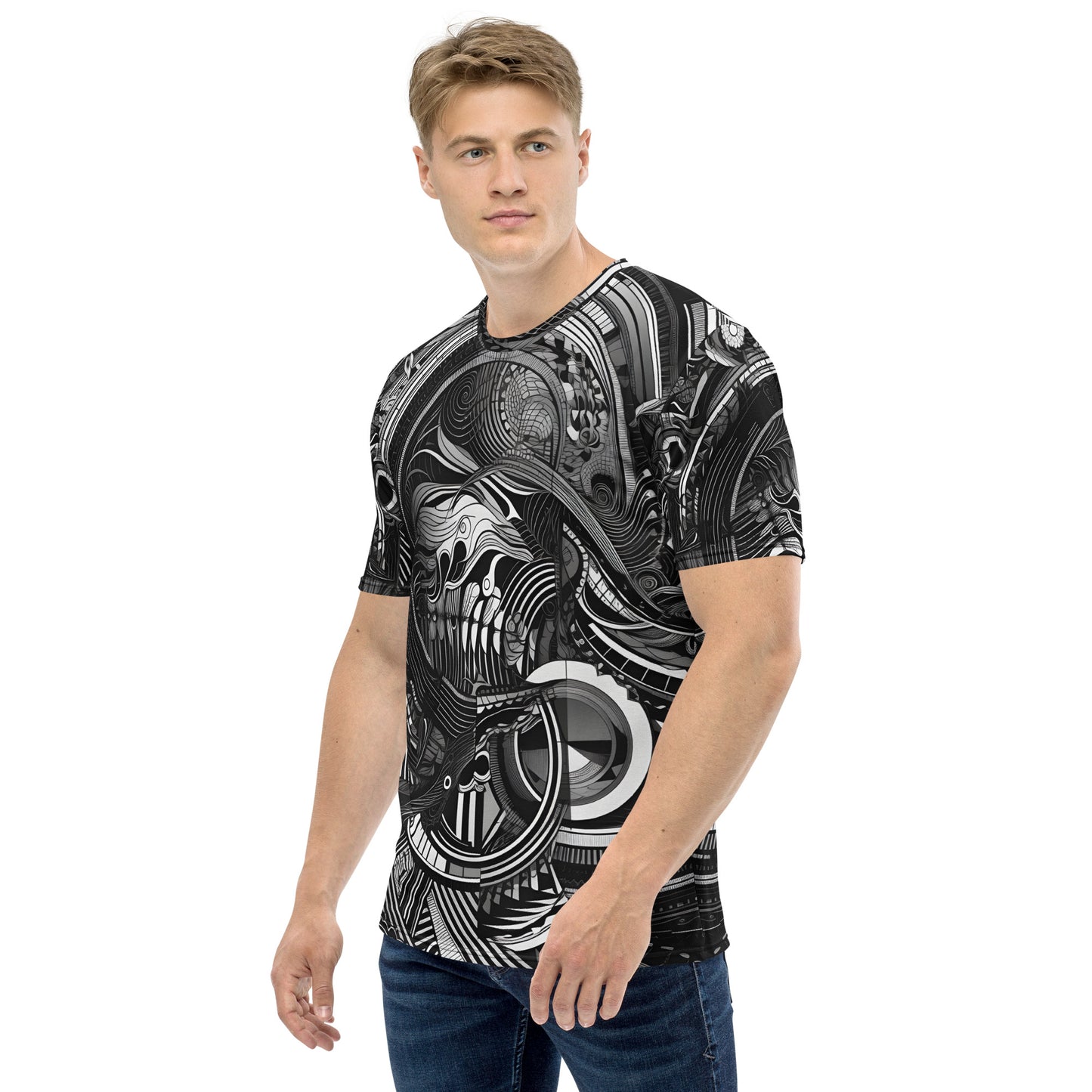 BnW Escher 2 Men's t-shirt
