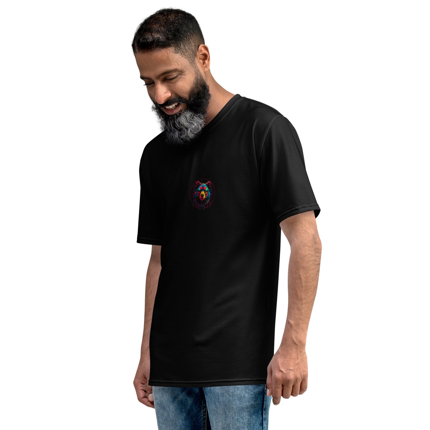 Wearing It Out Bear Logo Pocket Men's t-shirt