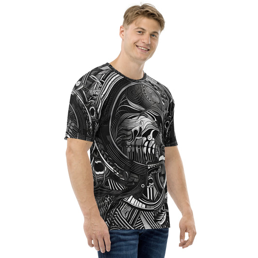 BnW Escher Torque All Over Print Men's T-Shirt