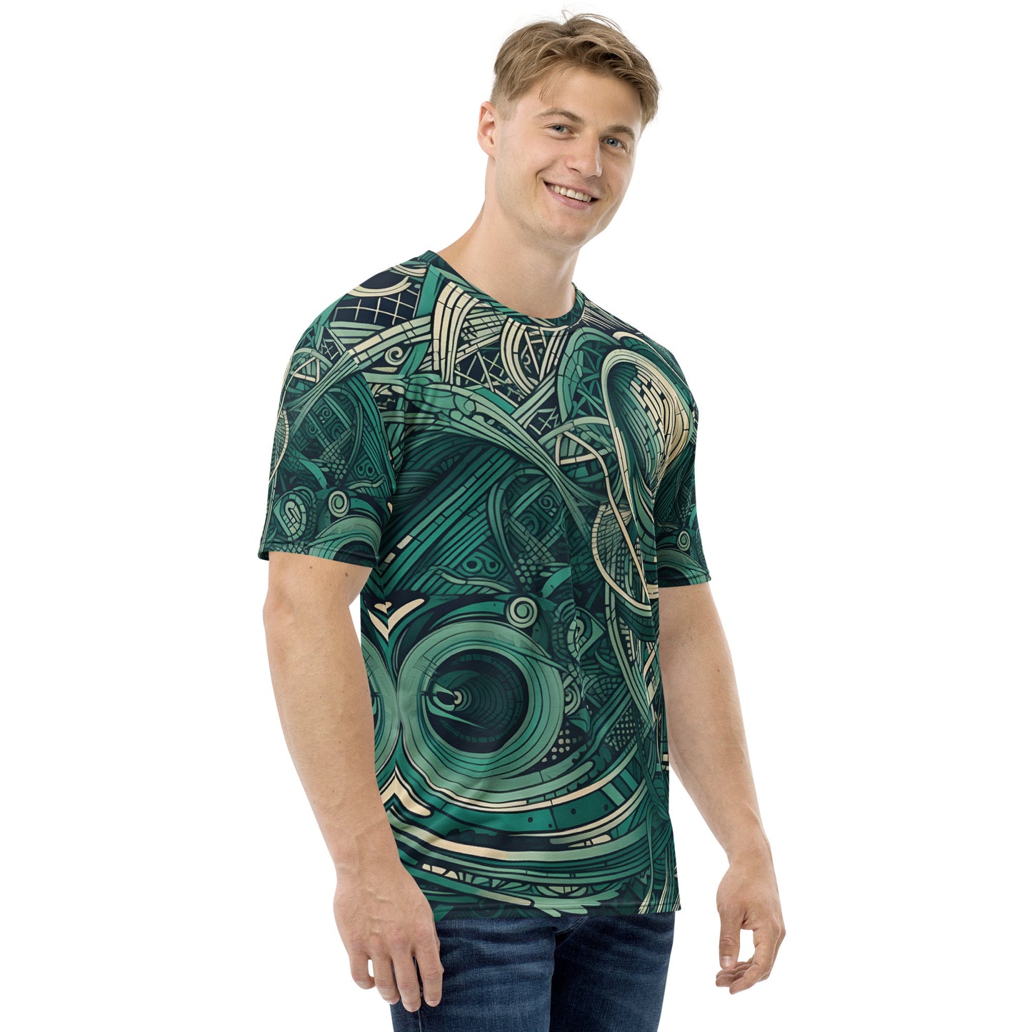 Emerald Escher 1 Men's t-shirt