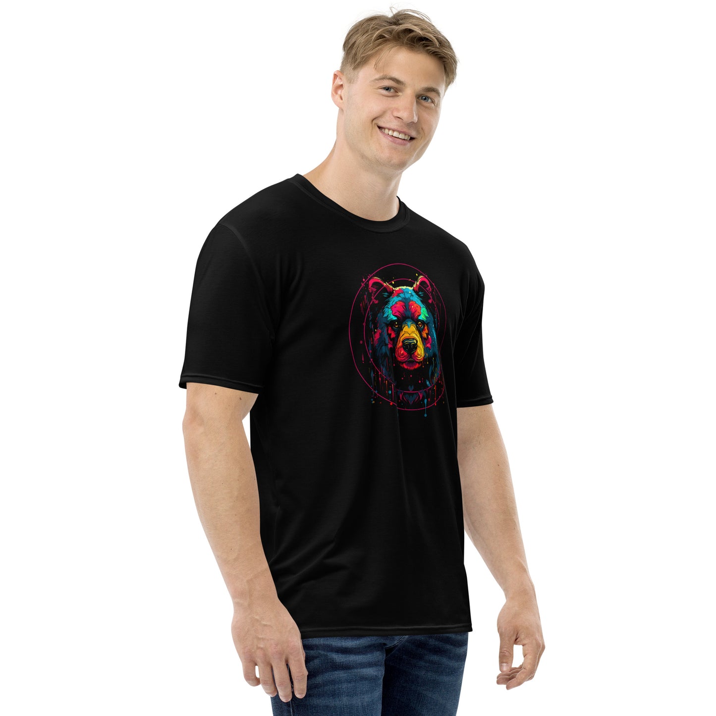 Wearing It Out Bear Logo All Over Print Men's t-shirt