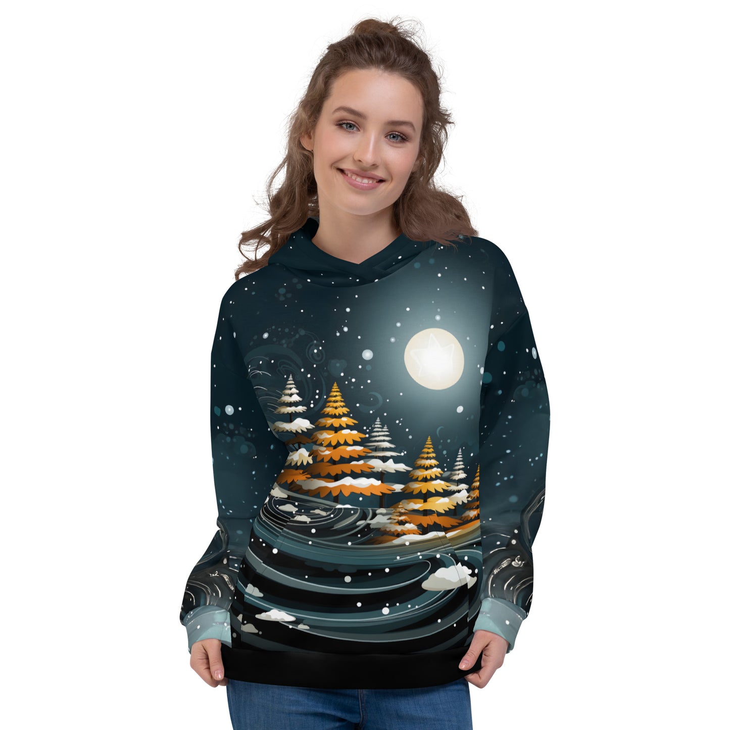 Christmas Forest Unisex Hoodie