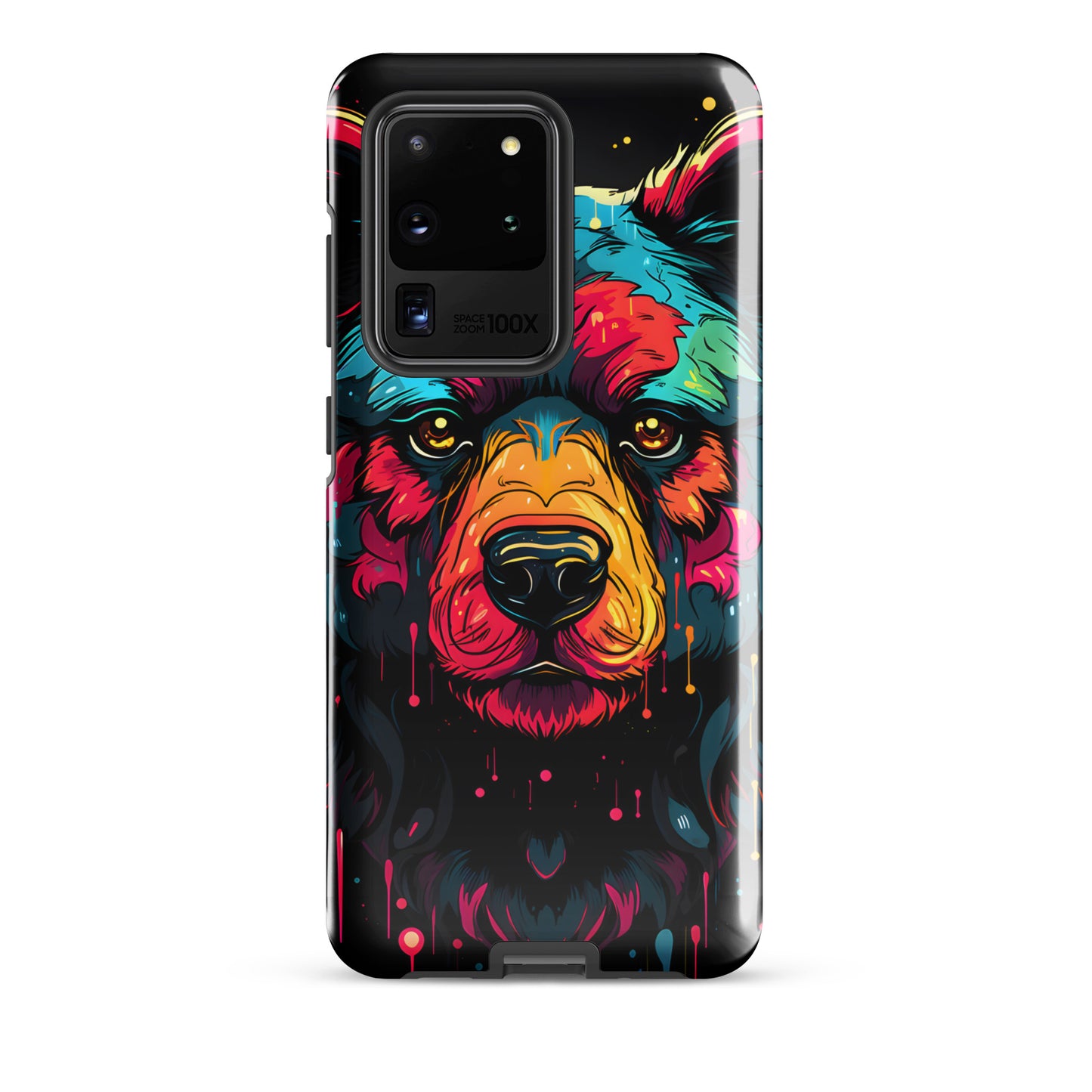 Gouache Bear Design Tough case for Samsung®