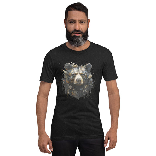 Cyberpunk Black Bear Men's T-Shirt