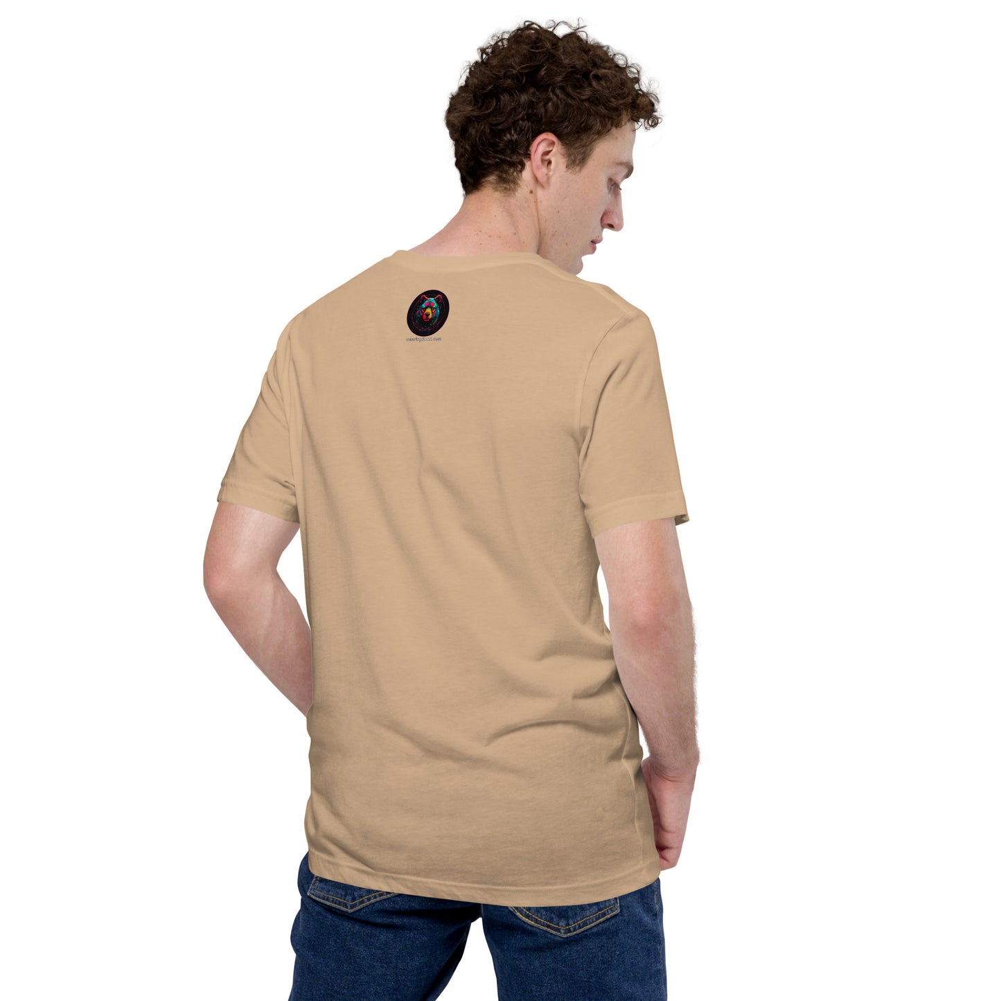 Cyberpunk Brown Bear Men's T-Shirt
