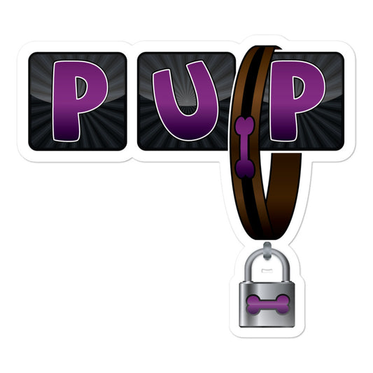 PUP - Purple Sticker