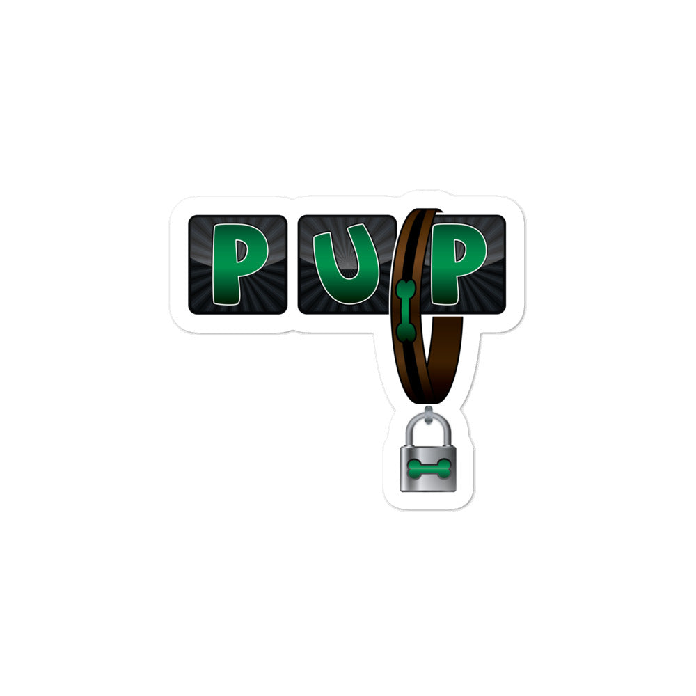 PUP - Green Sticker