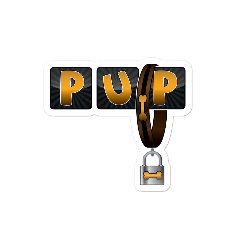 PUP - Orange Sticker